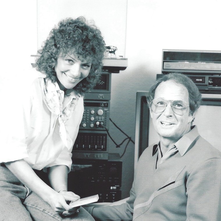Renate Starke mit Peter Meisel – Einstieg in die Musikbranche